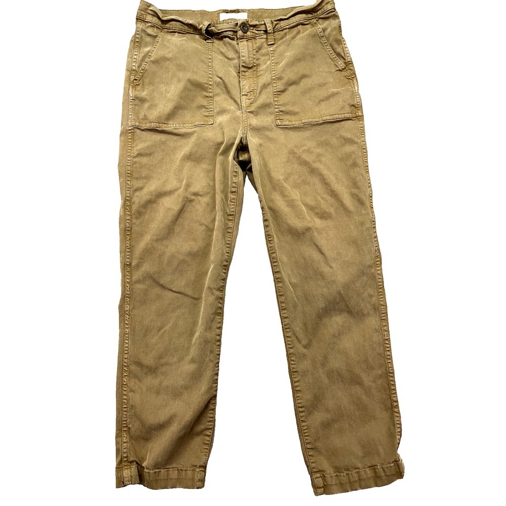 Lot 2 Madewell Womens 32 Stovepipe Fatigue Pants Style L0016 Utility Brown Green